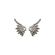 Brinco Wings Classics Prata Boho